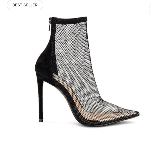 Steve Madden Vielo Black Sued Heels 👠 8.5 - Picture 6 of 11